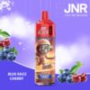 JNR Alien Blue Razz Cherry: A fruity firework with 10,000 puffs