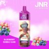JNR Alien Blueberry Bubble Gum: Nostalgic chewing gum flavour with 10,000 puffs